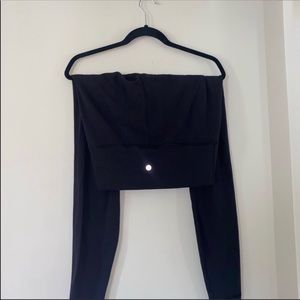 Black Lululemon high rise pants